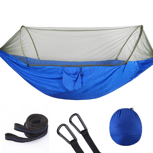 Volautomatische Hangmat met Muskietennet - Lichtgewicht Outdoor - 210T Nylon