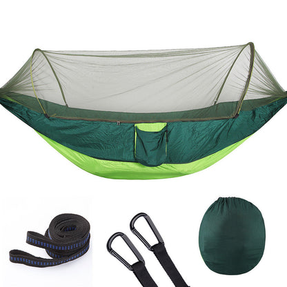Volautomatische Hangmat met Muskietennet - Lichtgewicht Outdoor - 210T Nylon