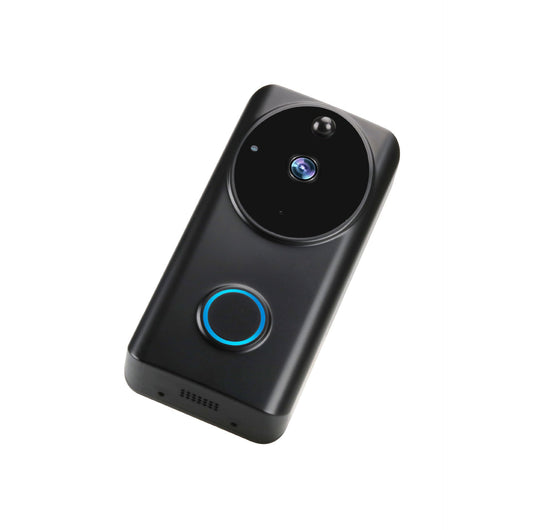 Draadloze video deurbel met WiFi, 2MP camera en bewegingsdetectie