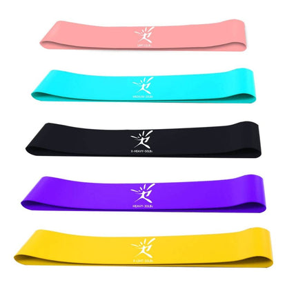 FitBands - Weerstandsbanden Set – Elastische Fitnessbanden voor Krachttraining en Yoga