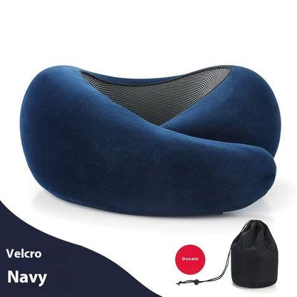 Reis nekkussen U-vorm – verstelbare memory foam ondersteuning