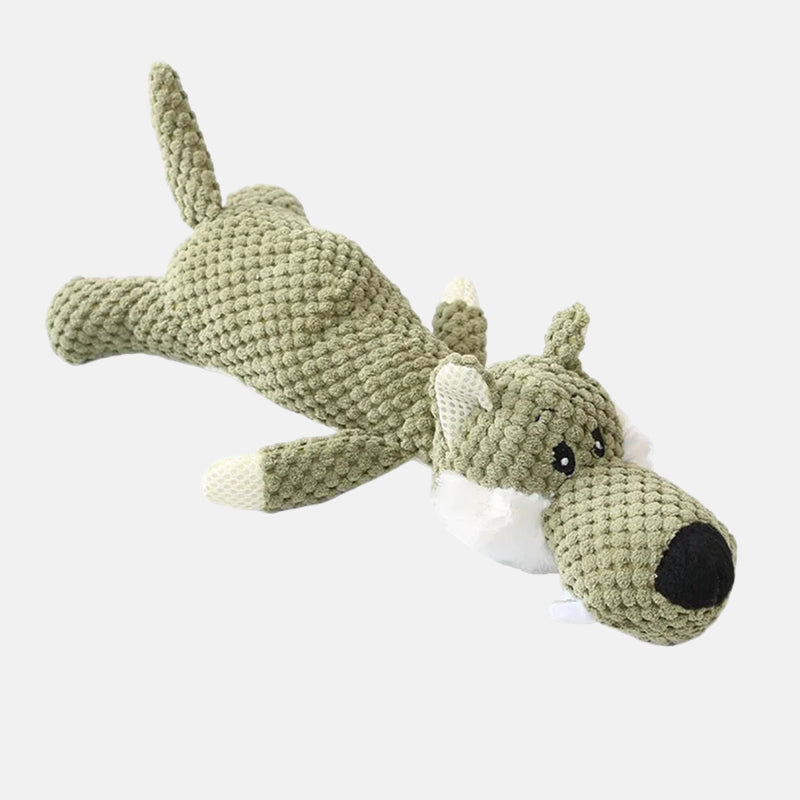 Plush - Extra Sterk Hondenspeelgoed Leeuw, Wolf of Olifant