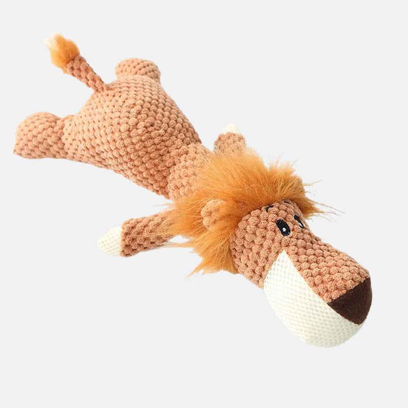 Plush - Extra Sterk Hondenspeelgoed Leeuw, Wolf of Olifant