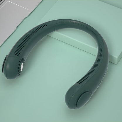 Draagbare Bladloze Nekventilator – USB Oplaadbaar & Fluisterstil