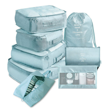 8-delige Reisset Organizer Bagage Divider Set - Waterdicht Nylon