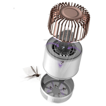 BuzzKill - Elektrische Muggenlamp – Stil en Krachtig met Aanzuigventilator