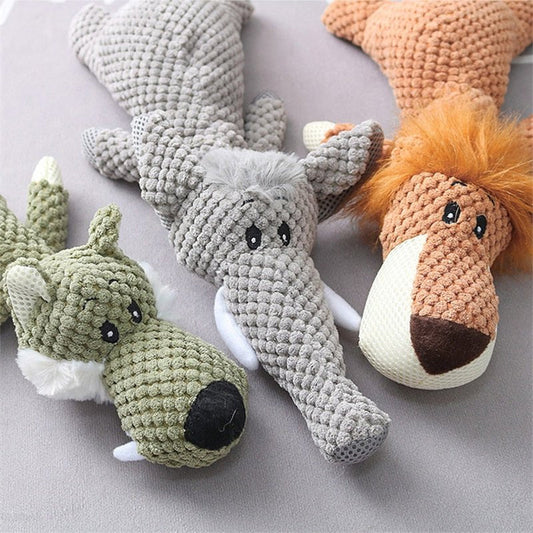 Extra Sterk Honden Speeltje - Duurzaam Pluche Kauwspeelgoed voor Actieve Honden