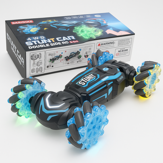 4WD RC Stuntauto met Licht & Geluid – Drift Speelgoedauto – 33cm