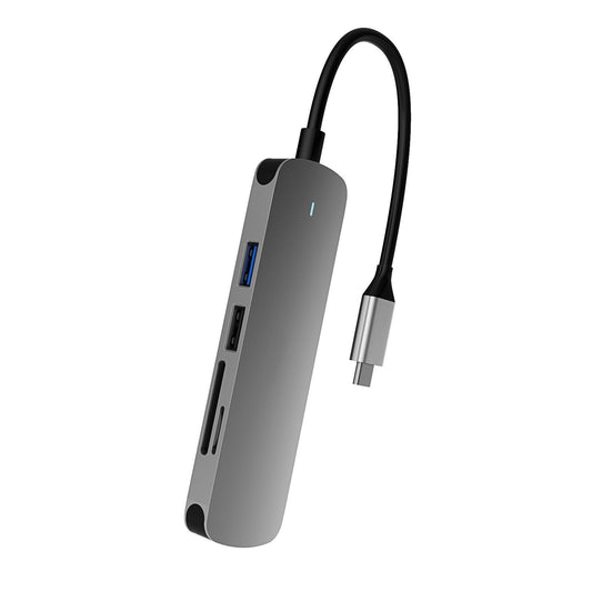 DockMate - Type-C Docking Station - 4-in-1 USB Hub - Aluminium Behuizing