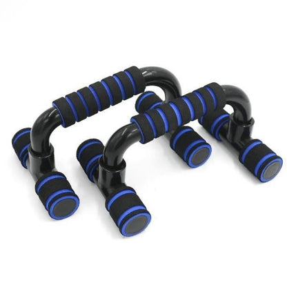 Push-up bar met H-vorm, ABS & spons handgreep – fitness training