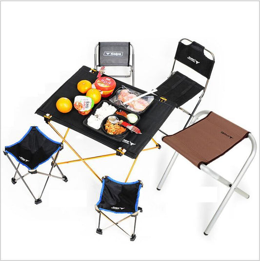 Opvouwbare campingtafel lichtgewicht aluminium - waterdicht compact