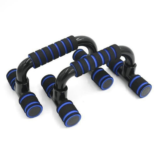 Push-up bar met H-vorm, ABS & spons handgreep – fitness training