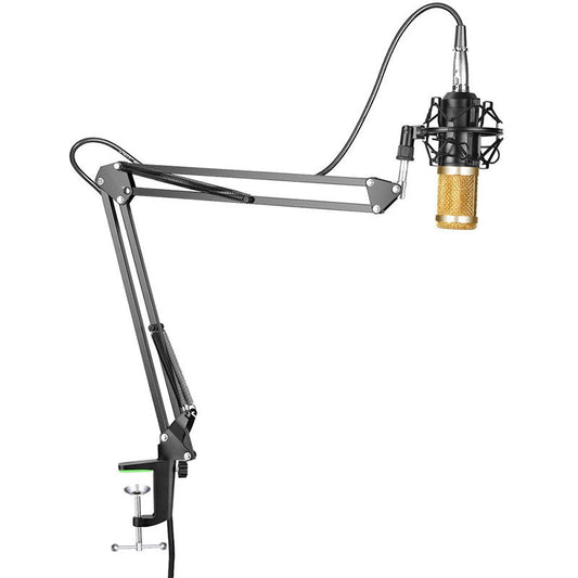 Professionele condensator microfoon set met verstelbare arm en toebehoren
