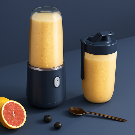 Draagbare Elektrische Blenderfles – Smoothie & IJscrusher - 400ml