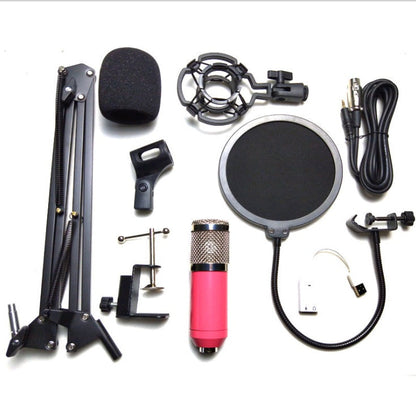 Professionele condensator microfoon set met verstelbare arm en toebehoren