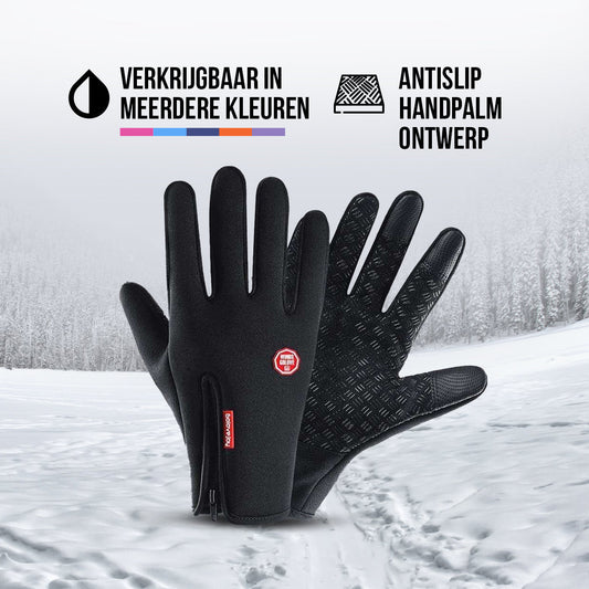 Winddichte thermische handschoenen - touchscreen, anti-slip, waterafstotend