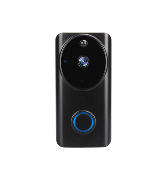 Draadloze video deurbel met WiFi, 2MP camera en bewegingsdetectie