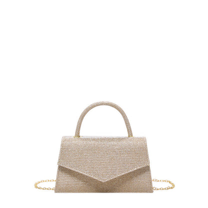 AMALIA | Dames handtas kleine vierkante tas met diamant-look – luxe