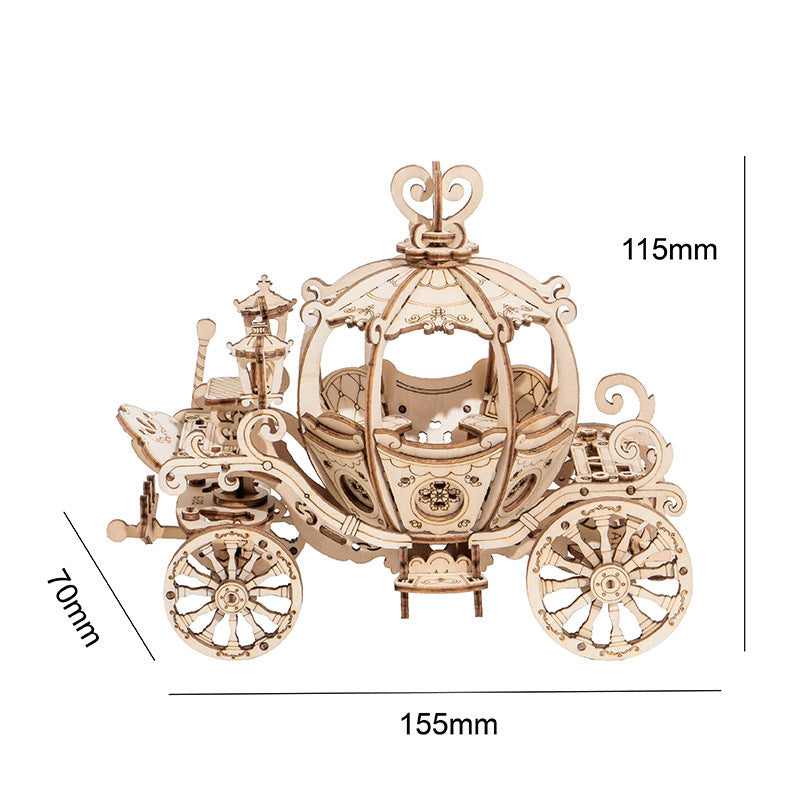 3D Houten Puzzel Bouwset - DIY Modelbouw - Laser Gesneden Decoratie