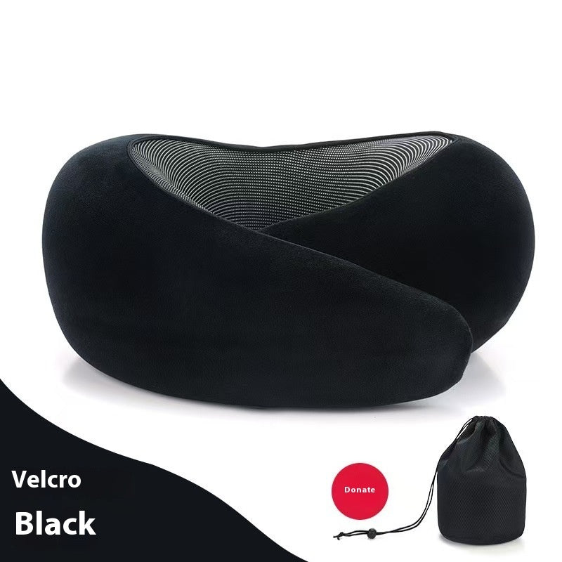 Reis nekkussen U-vorm – verstelbare memory foam ondersteuning