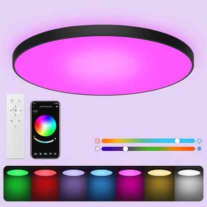 Dimbare Smart LED Plafondlamp - 24W