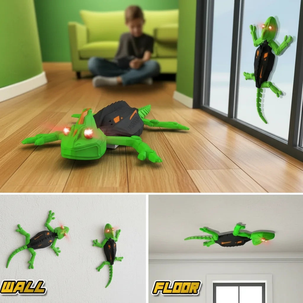 LizardCrawl RC Muurklimmer – Wand- en Vloerklimmend Speelgoed voor Kinderen