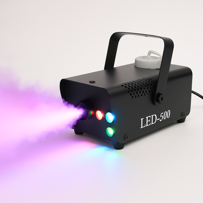 LED Rookmachine met Afstandsbediening en RGB Lichteffecten voor Podium en Feest