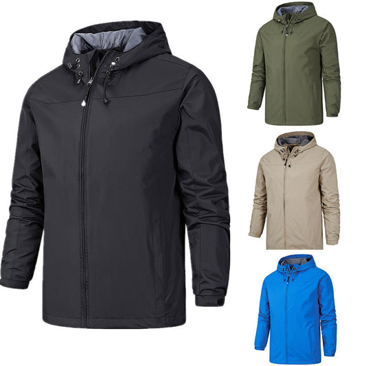 Heren Outdoor Jas - Winddicht & Waterdicht - Ademend Polyester - All Season