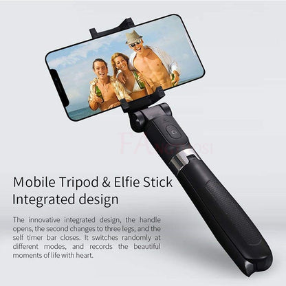 Universele Bluetooth Selfiestick en Statief voor Mobiel – Met Afstandsbediening