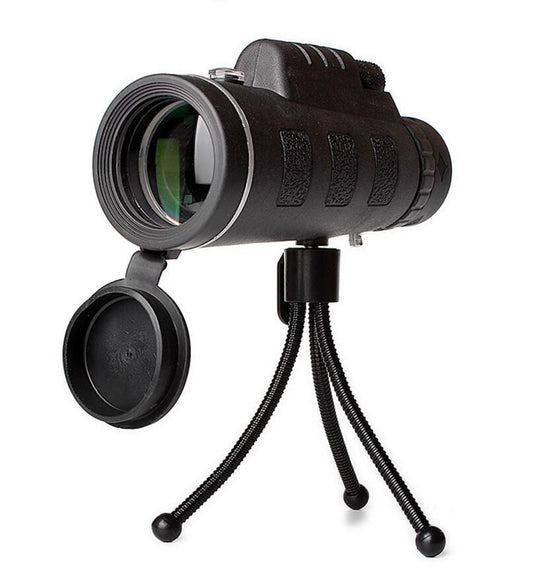 Monoculair Telescoop 40x60 met Kompas, Telefoonhouder en Statief – Outdoor Verrekijker