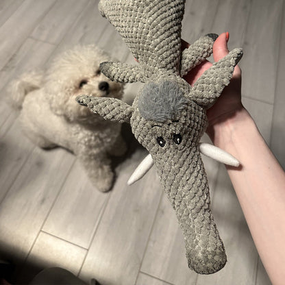 Plush - Extra Sterk Hondenspeelgoed Leeuw, Wolf of Olifant
