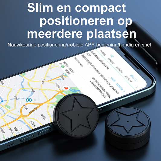 TrackStar - GPS Tracker met Magneetbevestiging – Compact voor Voertuigen