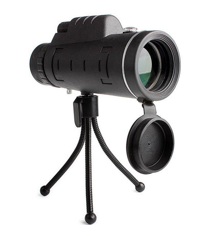 Monoculair Telescoop 40x60 met Kompas, Telefoonhouder en Statief – Outdoor Verrekijker