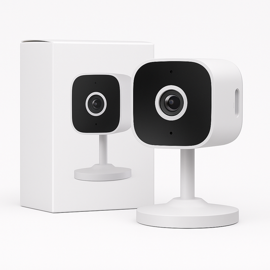 SmartEye - Slimme Beveiligingscamera voor Binnen – 1080p HD, Spraak Intercom, Type-C Voeding