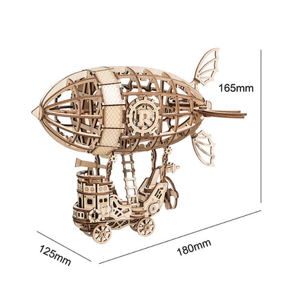 3D Houten Puzzel Bouwset - DIY Modelbouw - Laser Gesneden Decoratie