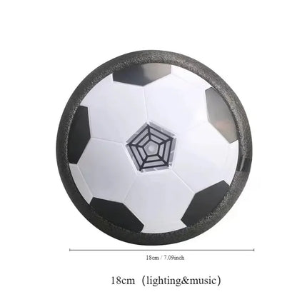 Fun Floating Foam Soccer Kid Toy Electric Hover Ball Indoor Safe Parent-Child Interactive(Without Battery) Lighting and Music