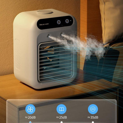 Draagbare Airco Ventilator – Waterkoeling & Luchtbevochtiger