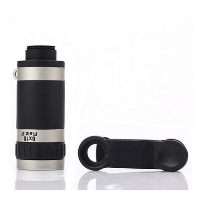 Telelens 8x voor Smartphone – Optisch Glas – Clip-On