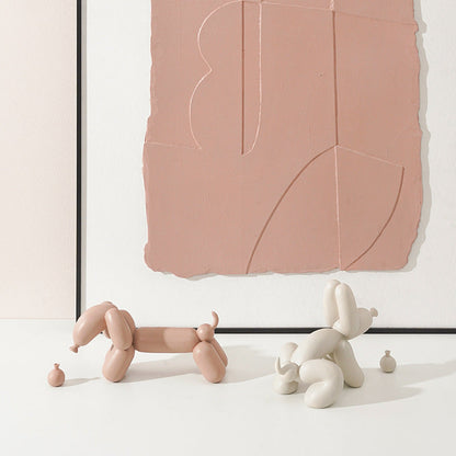 Ballonhond Beeldje Decoratie - Scandinavisch Design - Resin