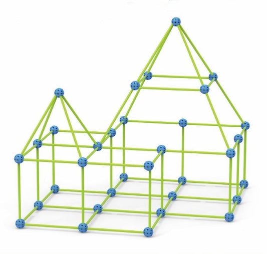 Bouwpakket Kinderen - Glow In The Dark Forten & Tunnels - Educatief Speelgoed
