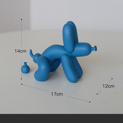 Ballonhond Beeldje Decoratie - Scandinavisch Design - Resin