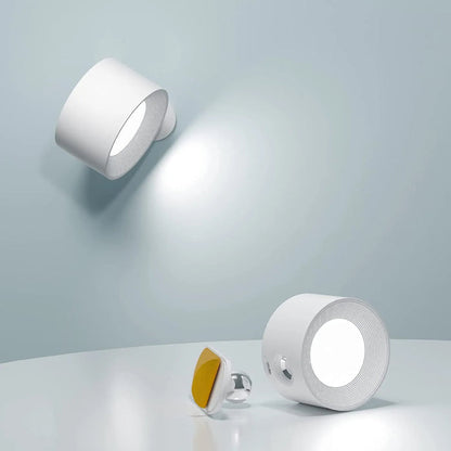 Draadloze Wandlamp met 360° Rotatie en Dimbare LED