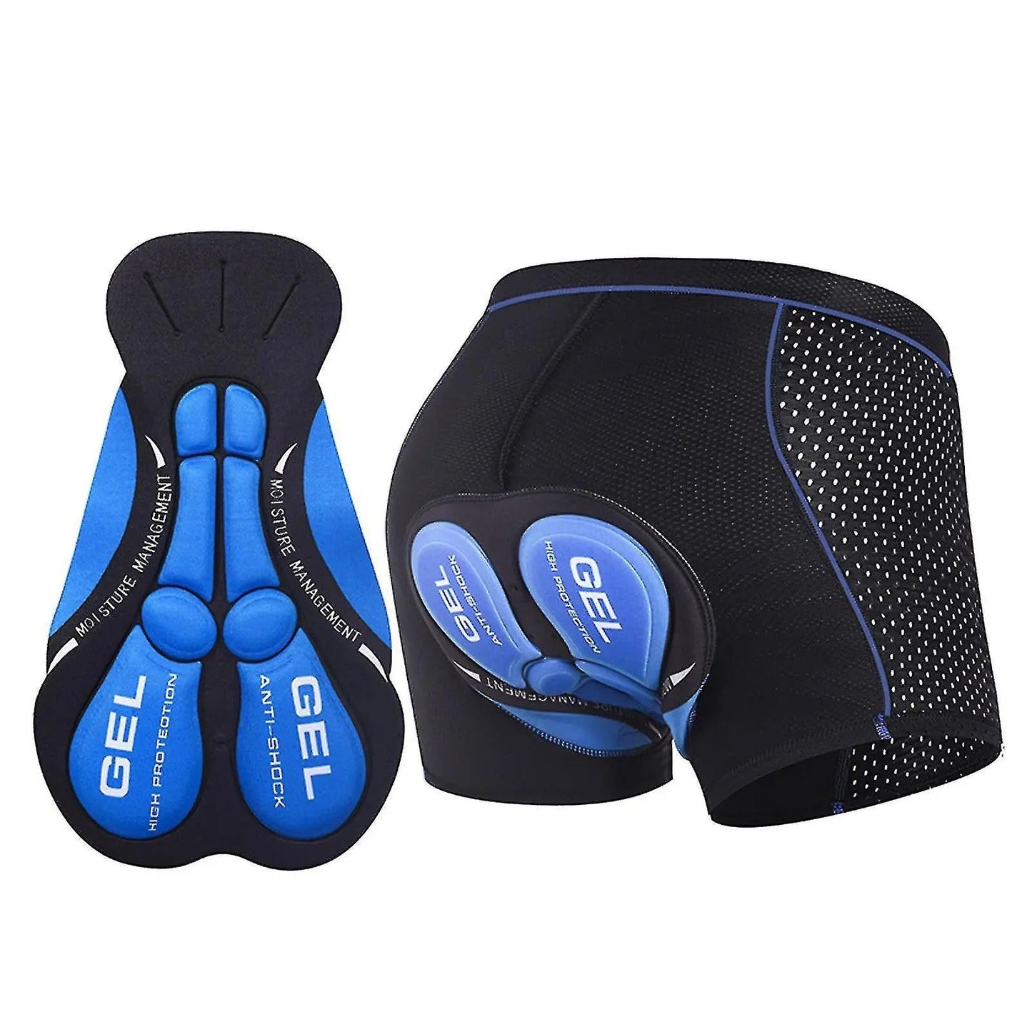 Gel Gevoerde Fietsonderbroek Unisex - Ademend & Comfortabel - Anti Zadelpijn
