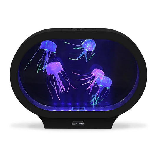 AquaGlow - Kwallenlamp Aquarium - Kleurrijke LED & Realistische Zwembeweging