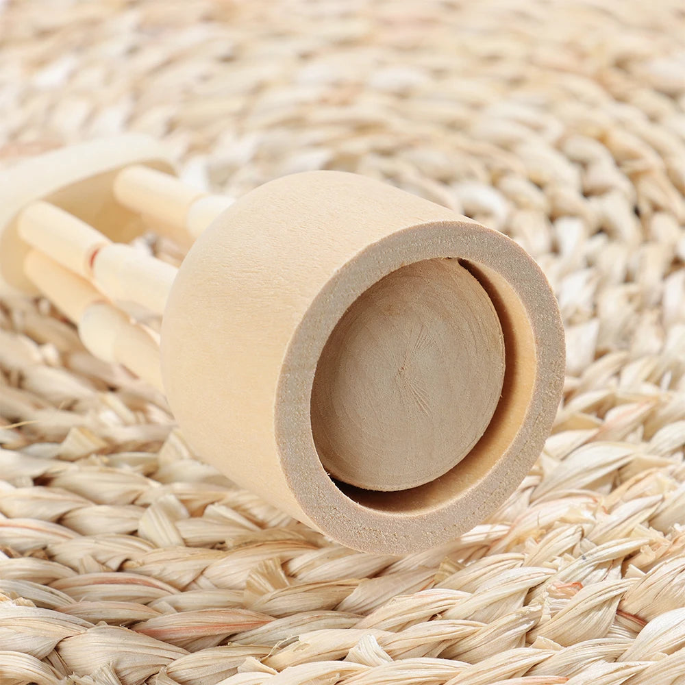 Houten Dieren Beeldje – Miniatuur Beweegbare Poppen Decoratie