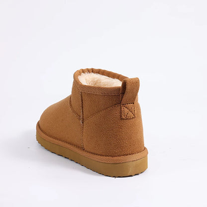 CozyStep winter dames boots - warme gevoerde enkellaarsjes suede look