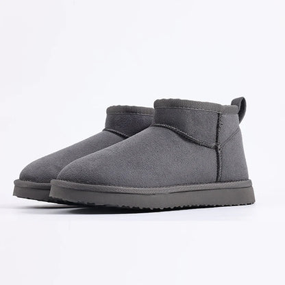 CozyStep winter dames boots - warme gevoerde enkellaarsjes suede look