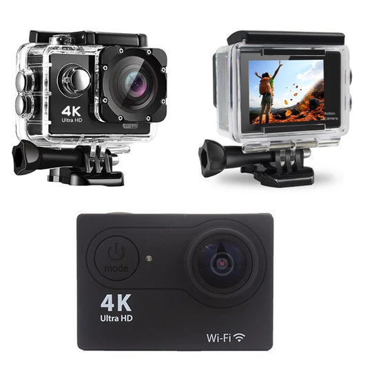 4K Actiecamera Waterdicht met WiFi en Afstandsbediening