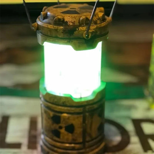 Mini Nucleaire Reactor Lamp - Retro Inklapbare Handlantaarn