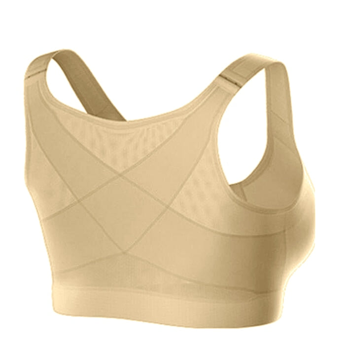 FlexiPosture | Comfortabele Houdingscorrigerende Beha in Wit/Zwart/Beige